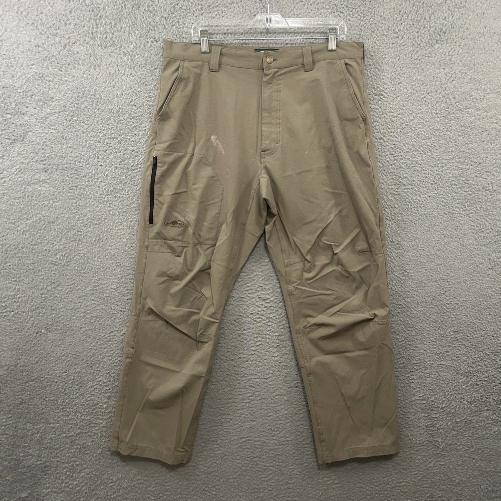 Arborwear‎ Pants Mens 36x30 Beige Cargo Nylon Stretch Tree Climbing Work Wear *